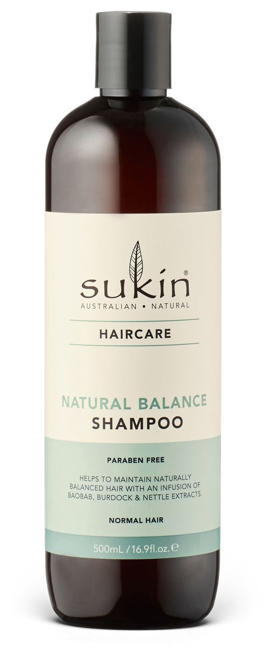 Sukin: Natural Balance Shampoo for Normal Hair (500ml)