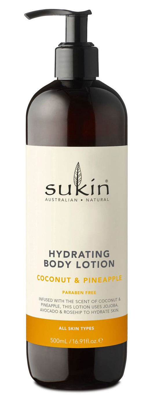 Sukin: Coconut & Pineapple Body Lotion (500ml)