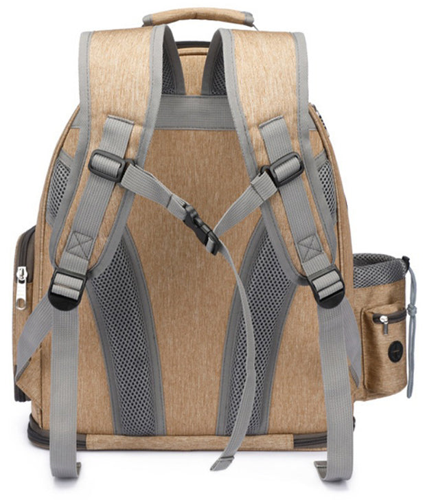 Pet Backpack Carrier Bubble Bag- Brown