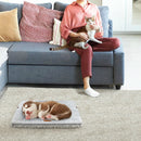 2-in-1 All Seasons Soft Waterproof-Lined Pet Beds - Gray