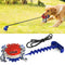 Outdoor Dog Rope Ball Interactive Chew Toy - Blue