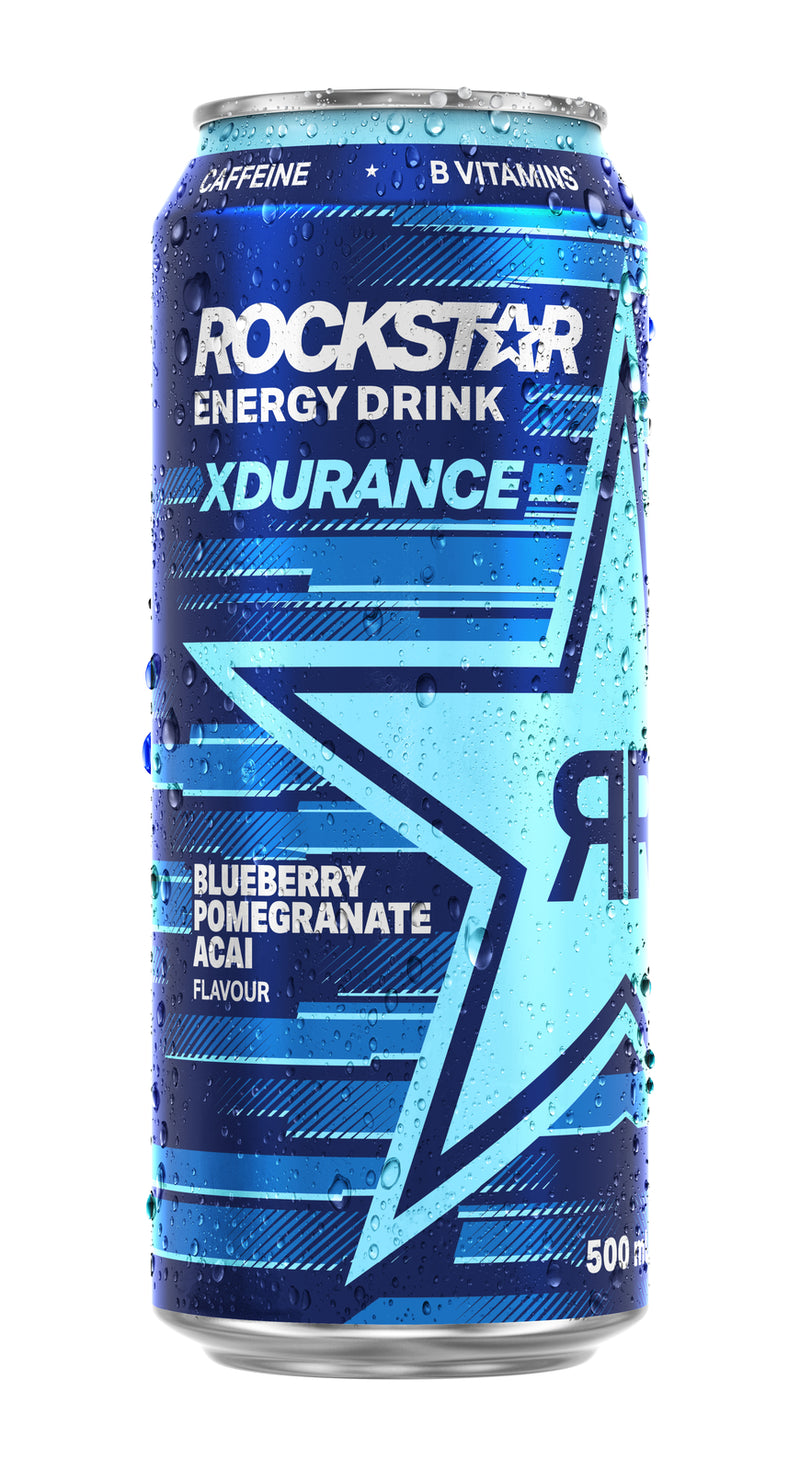 Rockstar X-Durance Berry Energy Drink 500ml (12 Pack)
