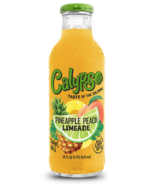 Calypso Pineapple Peach Limeade - 590ml (12 Pack) (Pack of 12)