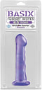 Basix: 6.5inch Dildo - Purple
