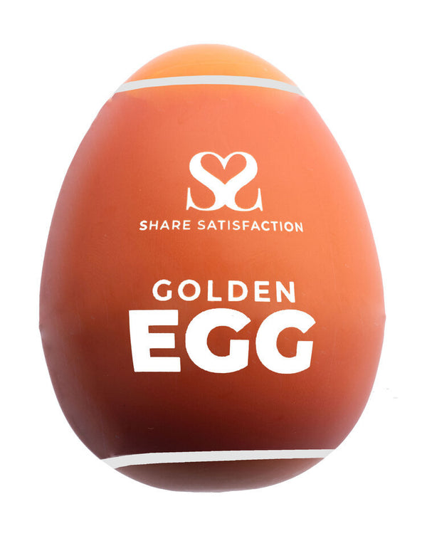 Share Satisfaction: Masturbator Egg - Golden