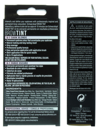 Schwarzkopf: Brow Tint - Dark Blonde