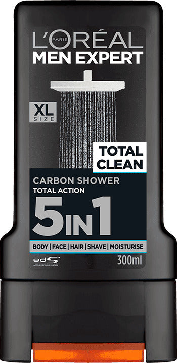 Loreal: Men Expert Total Clean Shower Gel - 300ml