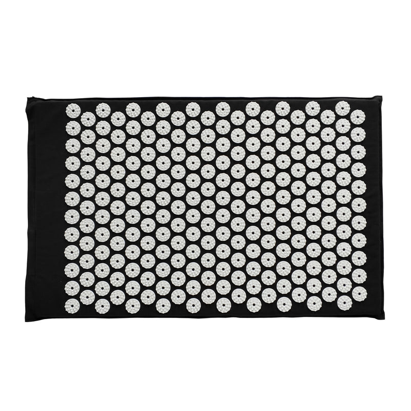 Acupressure Mat + Pillow Bundle - Black