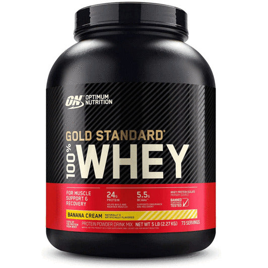 Optimum Nutrition Gold Standard 100% Whey - Banana Cream (2.27kg)