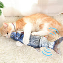 Flopping Fish - Electric Cat Toy (Grey)