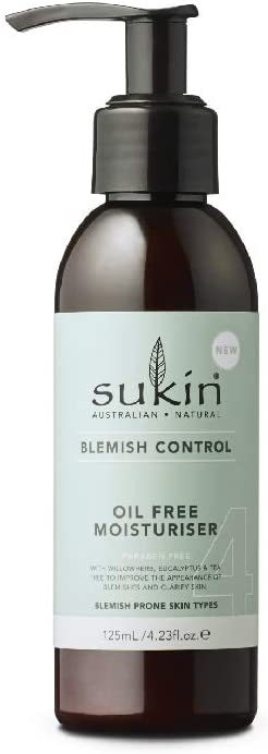 Sukin: Blemish Control Oil Free Moisturiser (125ml)