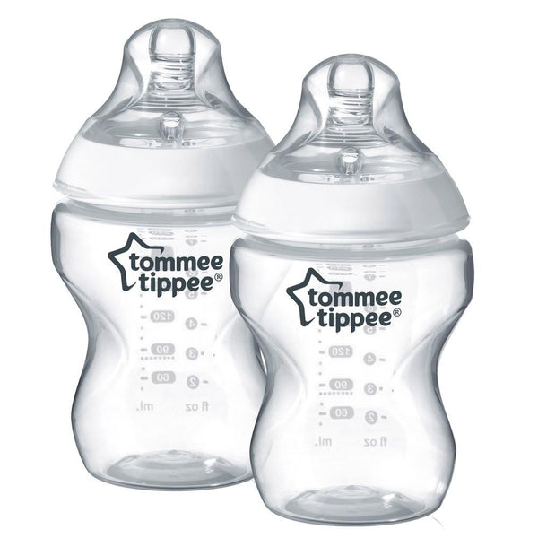 Tommee Tippee Closer to Nature PP Feeding Bottle (260ml) - 2 Pack