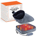 Ape Basics Heated 2-in-1 Shiatsu Foot And Back Massager