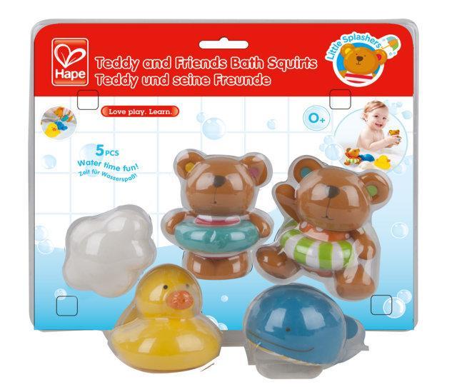 Hape: Teddy And Friends Squirt