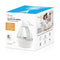 Crane: 4 in 1 Top Fill Drop Humidifier with Sound Machine - Clear