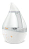 Crane: 4-in-1 Filter Free Top Fill Drop Cool Mist Humidifier w/ Sound Machine - Clear/White