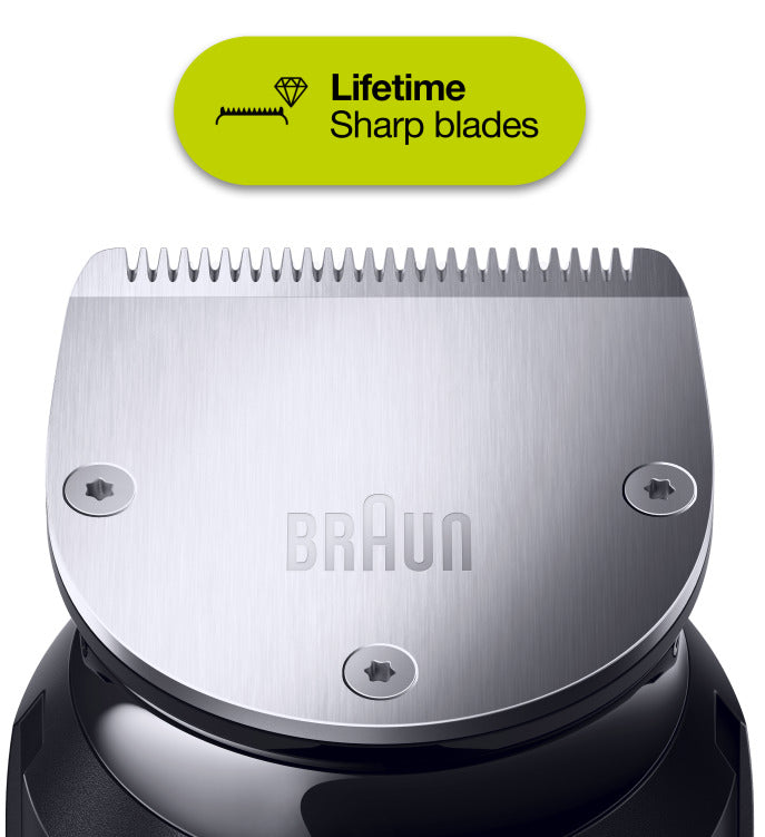 Braun: Beard Trimmer for Men (BT7240) - Black/Silver
