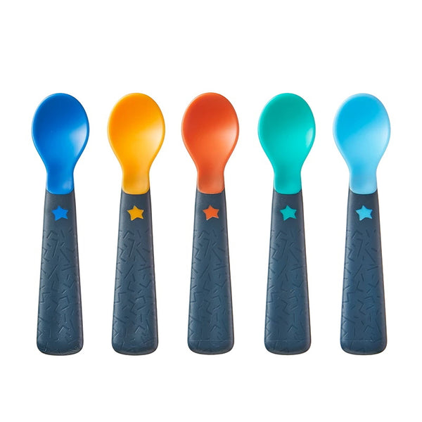 Tommee Tippee: Easigrip Self Feeding Spoons - 5 Pack