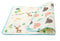 Reversible 2m x 1.8m Baby Floor Play Mat - Animals