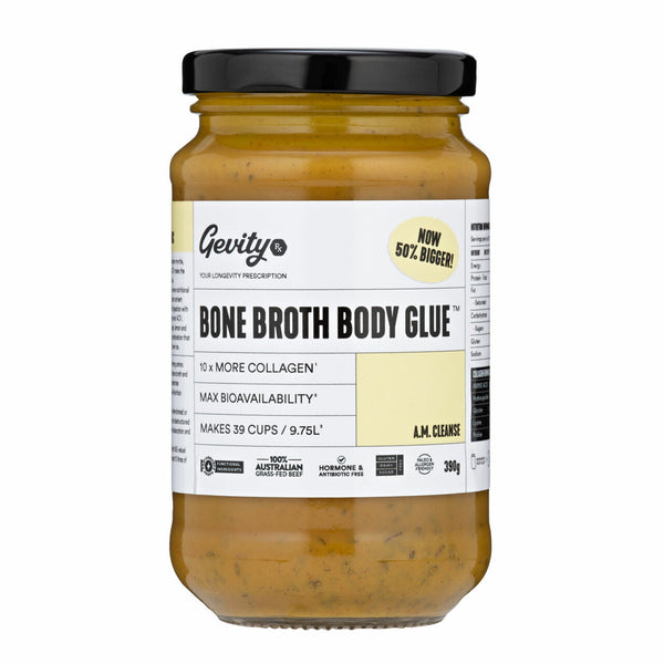 Gevity: Bone Broth Body Glue - AM Cleanse (390g)