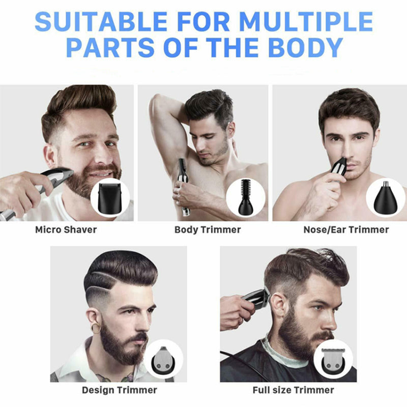 Rechargeable Men's Electric Hair Trimming Kit
