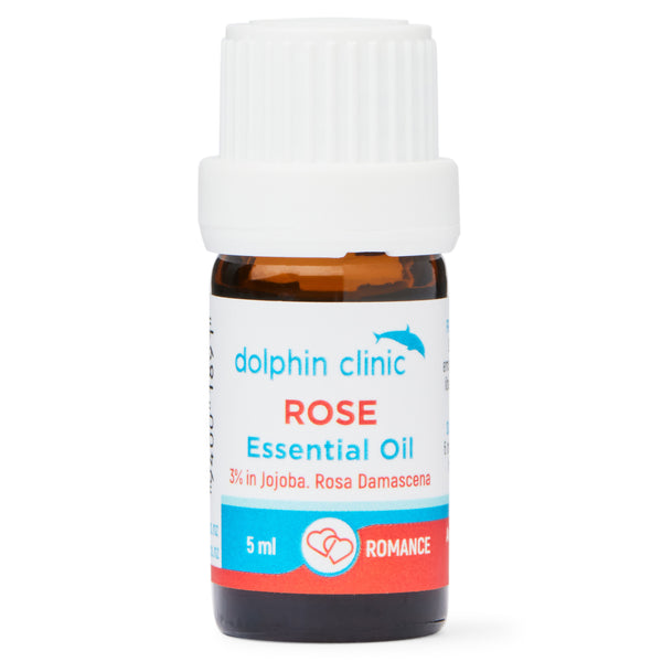 Dolphin Clinic Essential Oils - Rose Oil 3% in Jojoba (5ml)