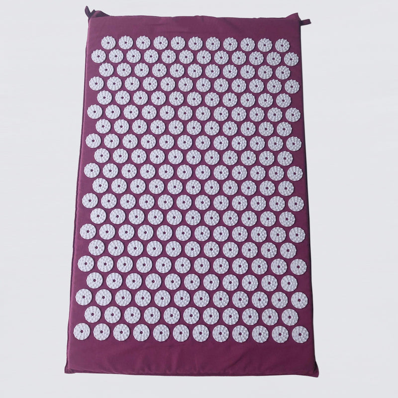 Acupressure Mat + Pillow Bundle - Purple
