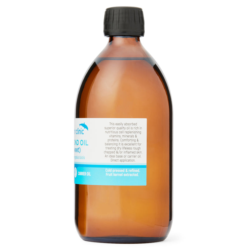Dolphin Clinic Carrier / Healing Oils - Pure Sweet Almond Oil (100ml)