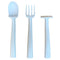 Constructive Baby: Truck Suction Plate and Cutlery - Teal