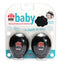 Em’s for Kids: Baby Earmuffs - White/Black