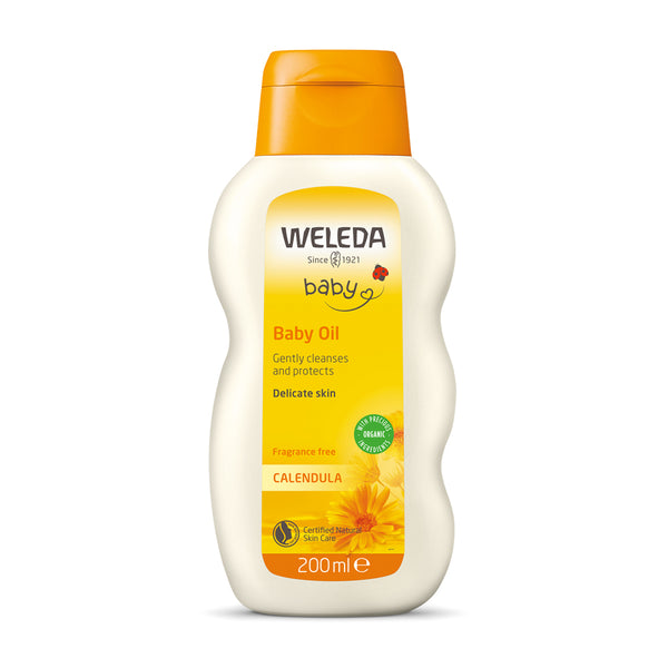 Weleda: Calendula Baby Oil - Fragrance Free (200ml)