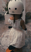 Kinderfeets: Toddler Helmet - Matte White