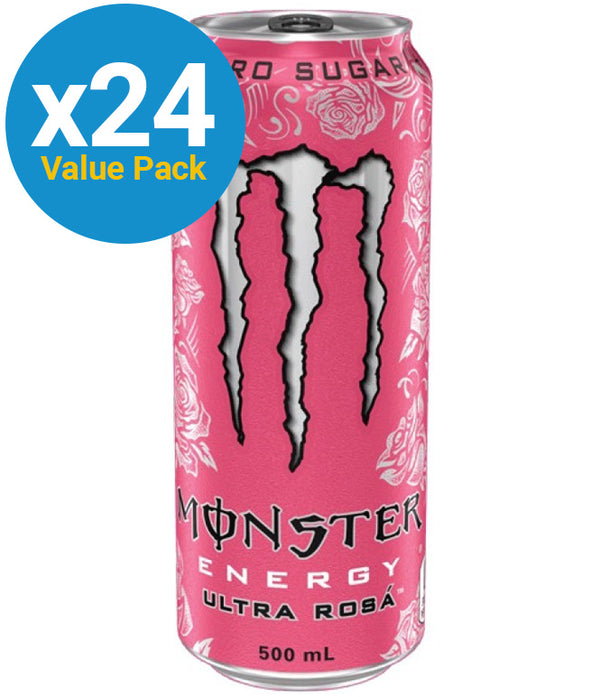 Monster Energy Drink - Zero Ultra Rosa (500ml)