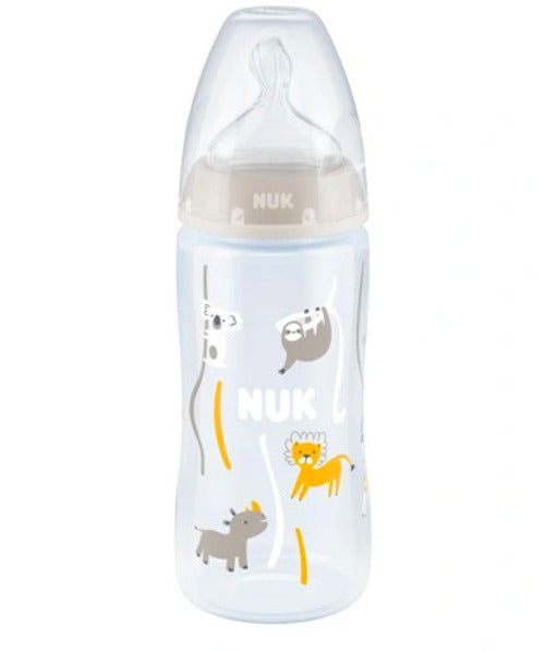 NUK: First Choice Plus Baby Bottle - 300ml (Grey)