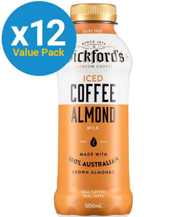 Bickford's Almond Iced Coffee - 500ml (12 Pack) (Pack of 12)