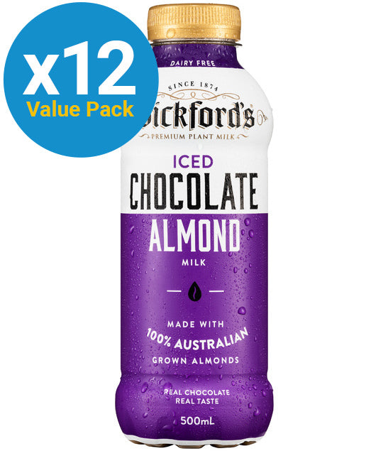 Bickford's Iced Chocolate - Almond 500ml (Pack of 12)