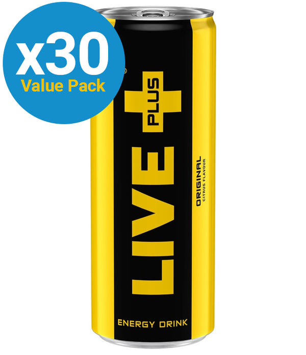 Live Plus Energy Drink Persist - 250ml (30 Pack)