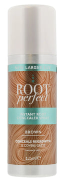 Root Perfect: Instant Root Concealer Spray - Brown (125ml)