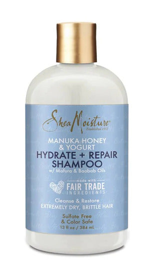Shea Moisture: Manuka Honey & Yogurt Hydrate & Repair Shampoo (384ml)