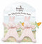 Bunnies by the Bay: Wee Silly Buddy Pacifier Holder - Blossom Bunny (Twin Pack)
