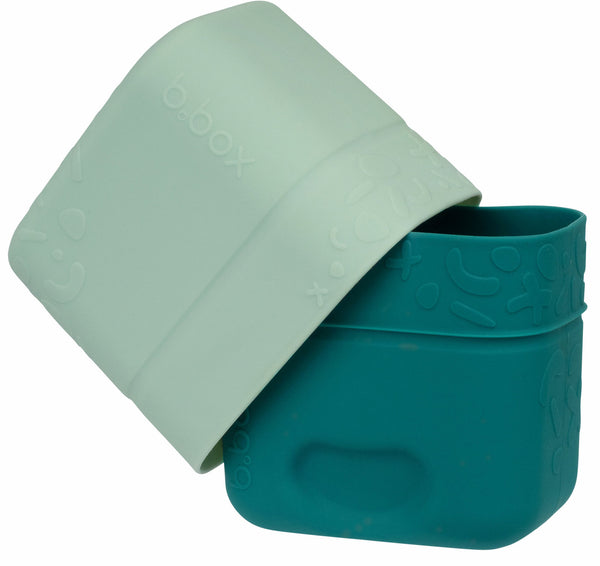 b.box: Silicone Snack Cups - Forest