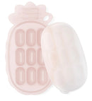 Haakaa: Pineapple Silicone Nibble Tray - Blush (with Label Slot)