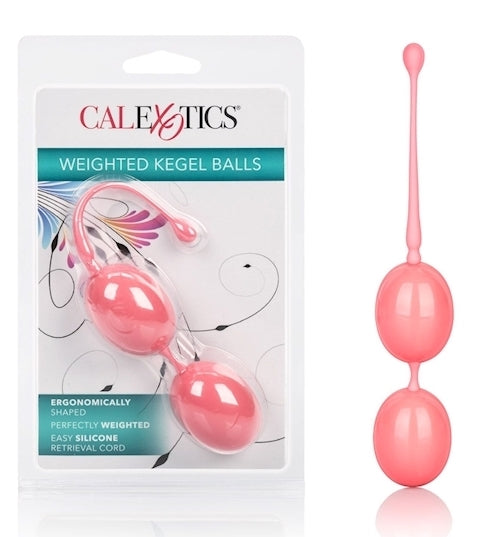 Cal Exotics: Weighted Kegel Balls - Pink