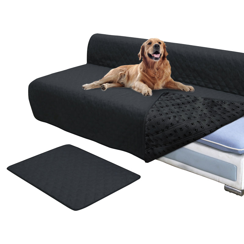 Multipurpose Water-Resistant Pet Furniture Protector- XL - Black