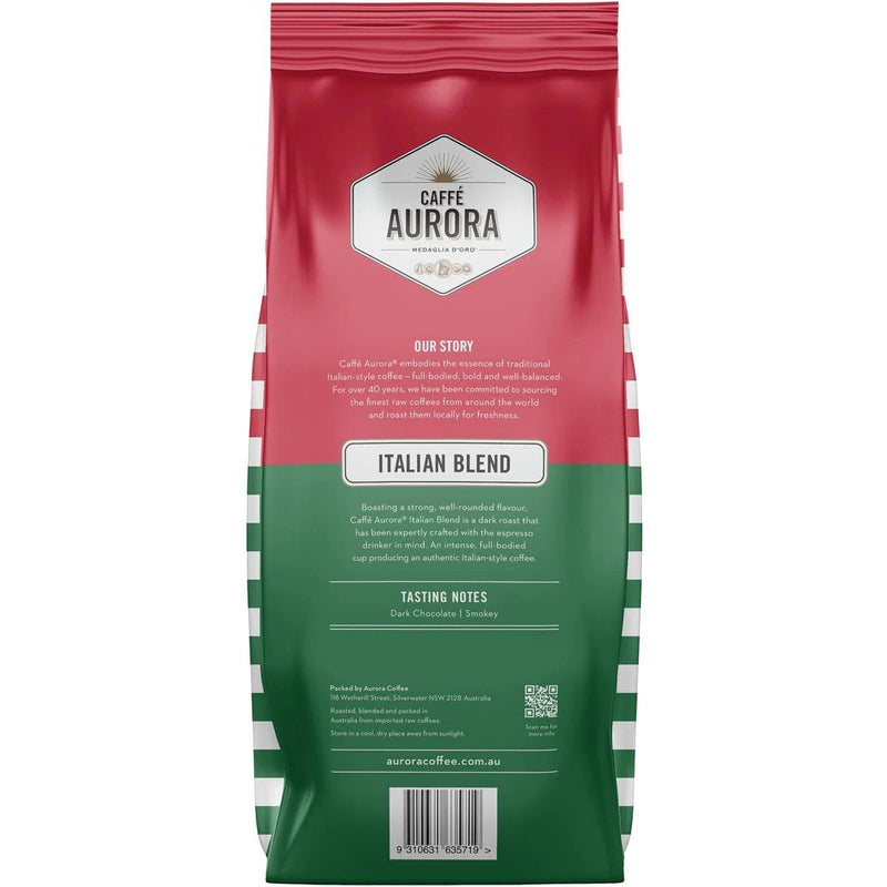 Caffe Aurora Italian Blend Beans (1kg)