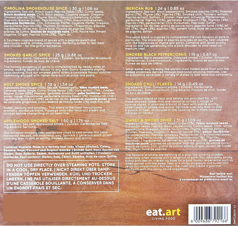 Eat.Art: Smokehouse Spices Boxed Set