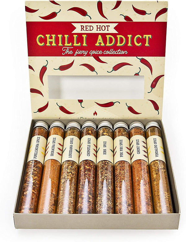 Eat.Art: Red Hot Chilli Addict - 8 Pack