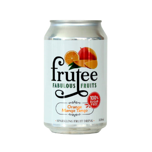 Frutee Sparkling Fabulous Fruits - Orange Mango Tango (15 Pack)