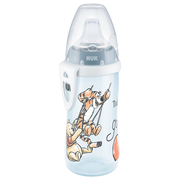 NUK: Winnie the Pooh First Choice PP Active Cup - Blue (300ml)