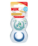 NUK: Star Latex Soother - 6-18 Months (2 Pack)